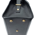 Shoulder Bag Small Classic Y Cabas Black Calfskin Leather