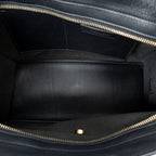 Shoulder Bag Small Classic Y Cabas Black Calfskin Leather