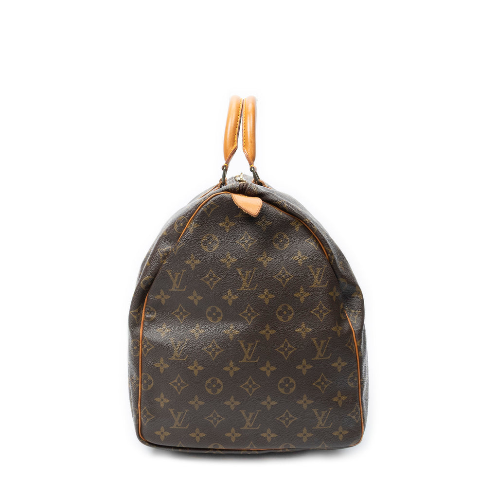 Travel Bag Keepall 60 Brown Monogram Canvas