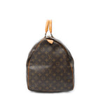 Travel Bag Keepall 60 Brown Monogram Canvas