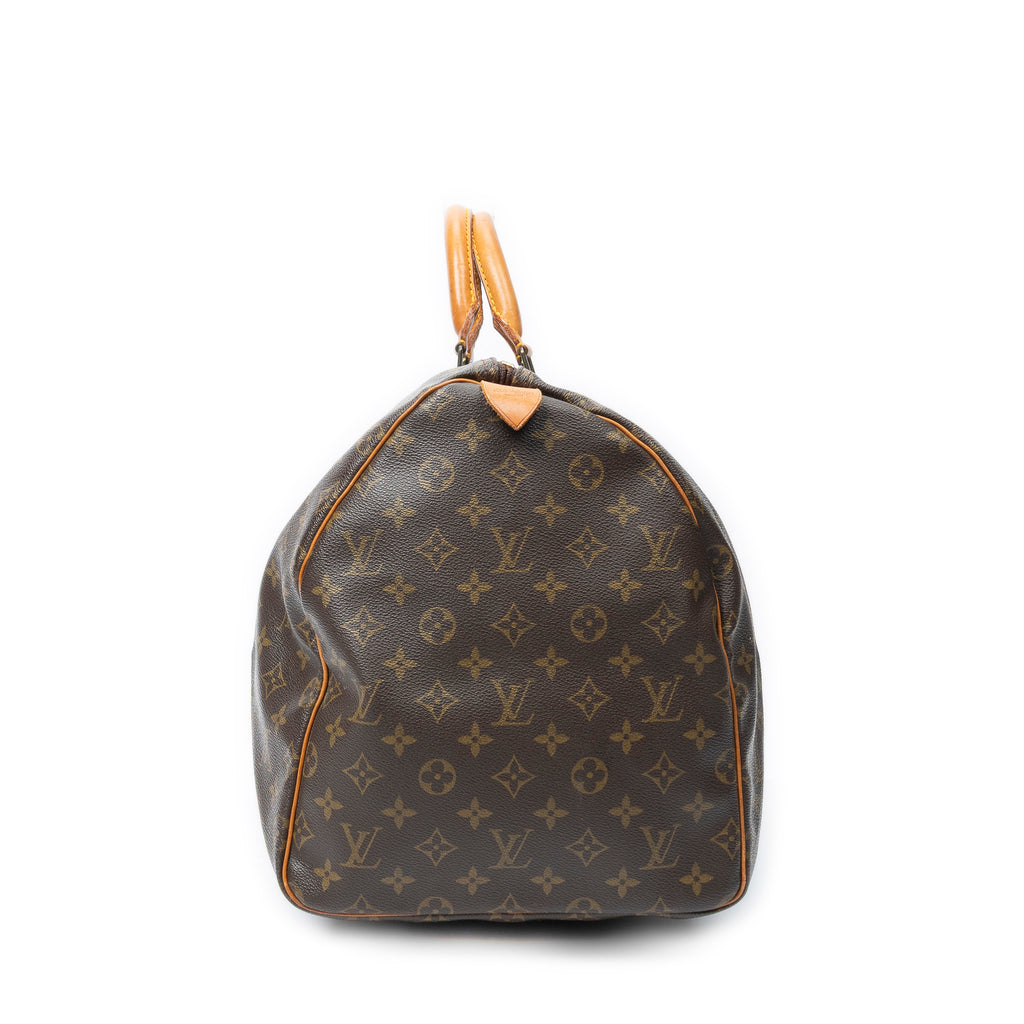Travel Bag Keepall 60 Brown Monogram Canvas