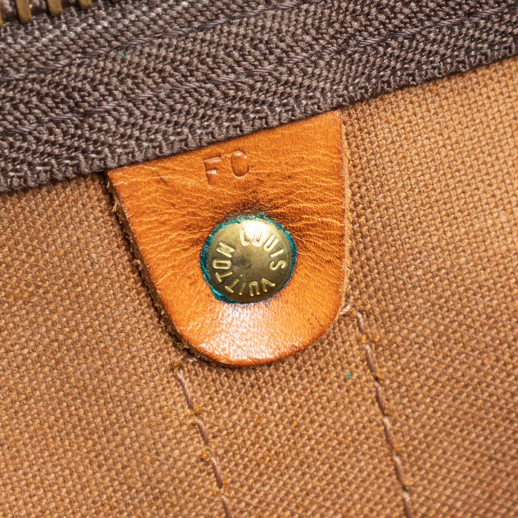 Travel Bag Keepall 60 Brown Monogram Canvas