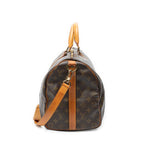 Travel Bag Keepall Bandouliere 45 Brown Monogram Canvas