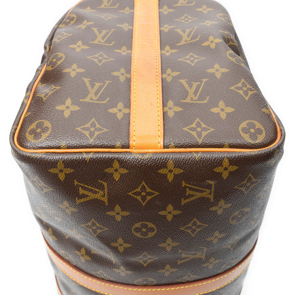 Travel Bag Keepall Bandouliere 45 Brown Monogram Canvas