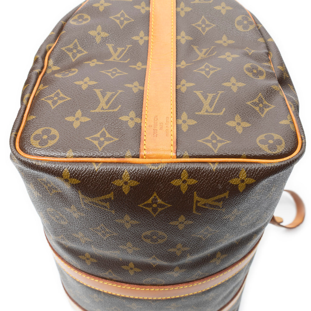 Travel Bag Keepall Bandouliere 45 Brown Monogram Canvas