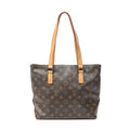Sac bandoulière Cabas Piano Monogramme marron