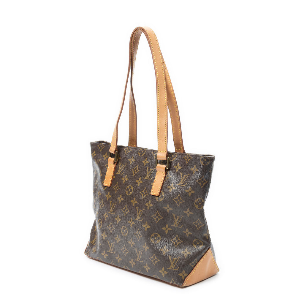 Sac bandoulière Cabas Piano Monogramme marron