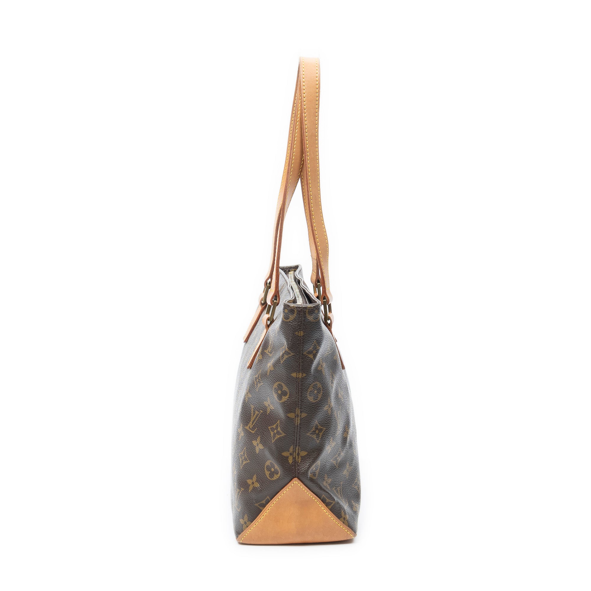 Sac bandoulière Cabas Piano Monogramme marron