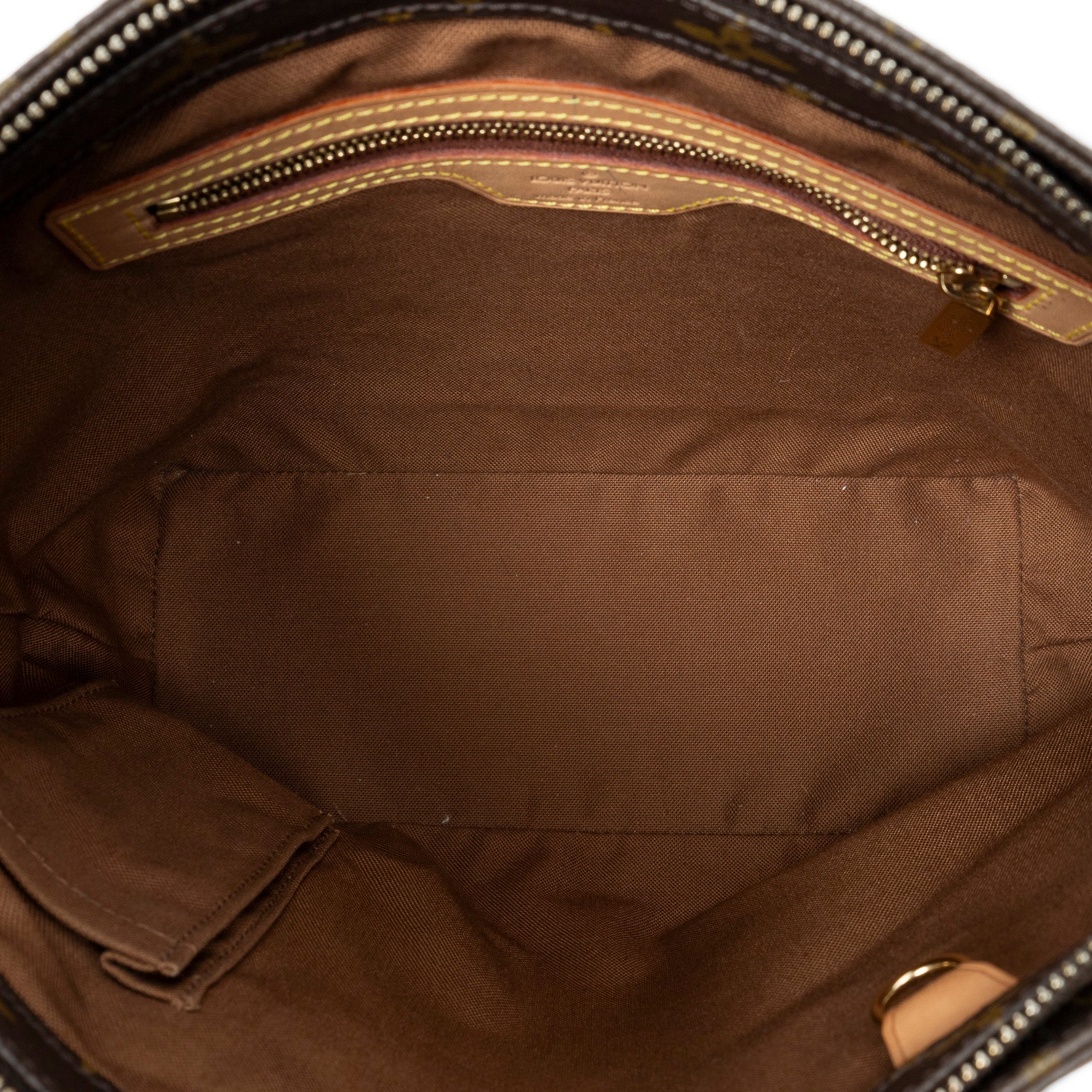 Sac bandoulière Cabas Piano Monogramme marron