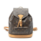 Backpack Montsouris MM Brown Monogram Canvas