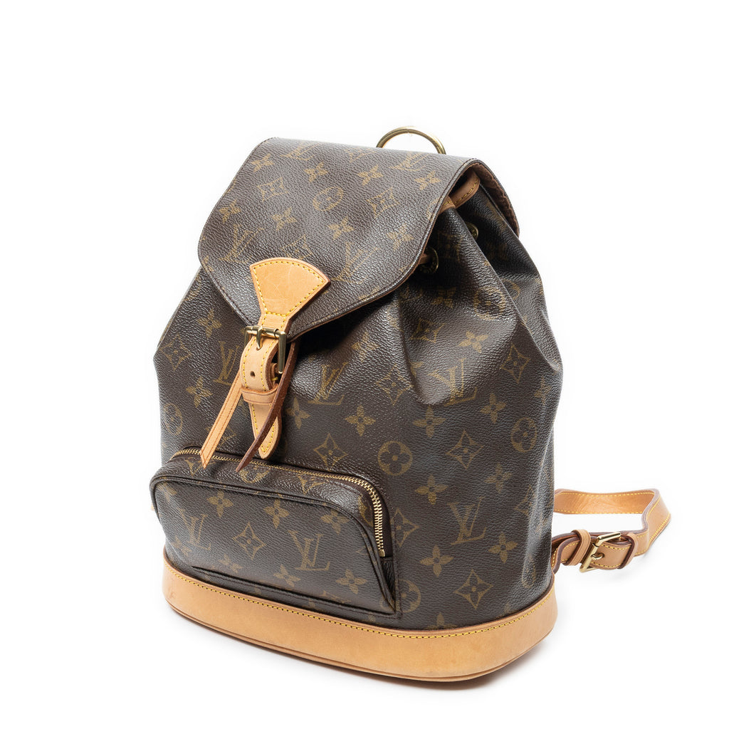 Backpack Montsouris MM Brown Monogram Canvas