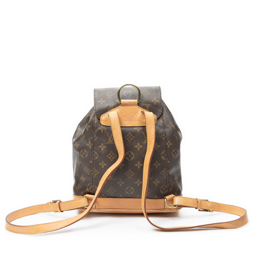 Backpack Montsouris MM Brown Monogram Canvas