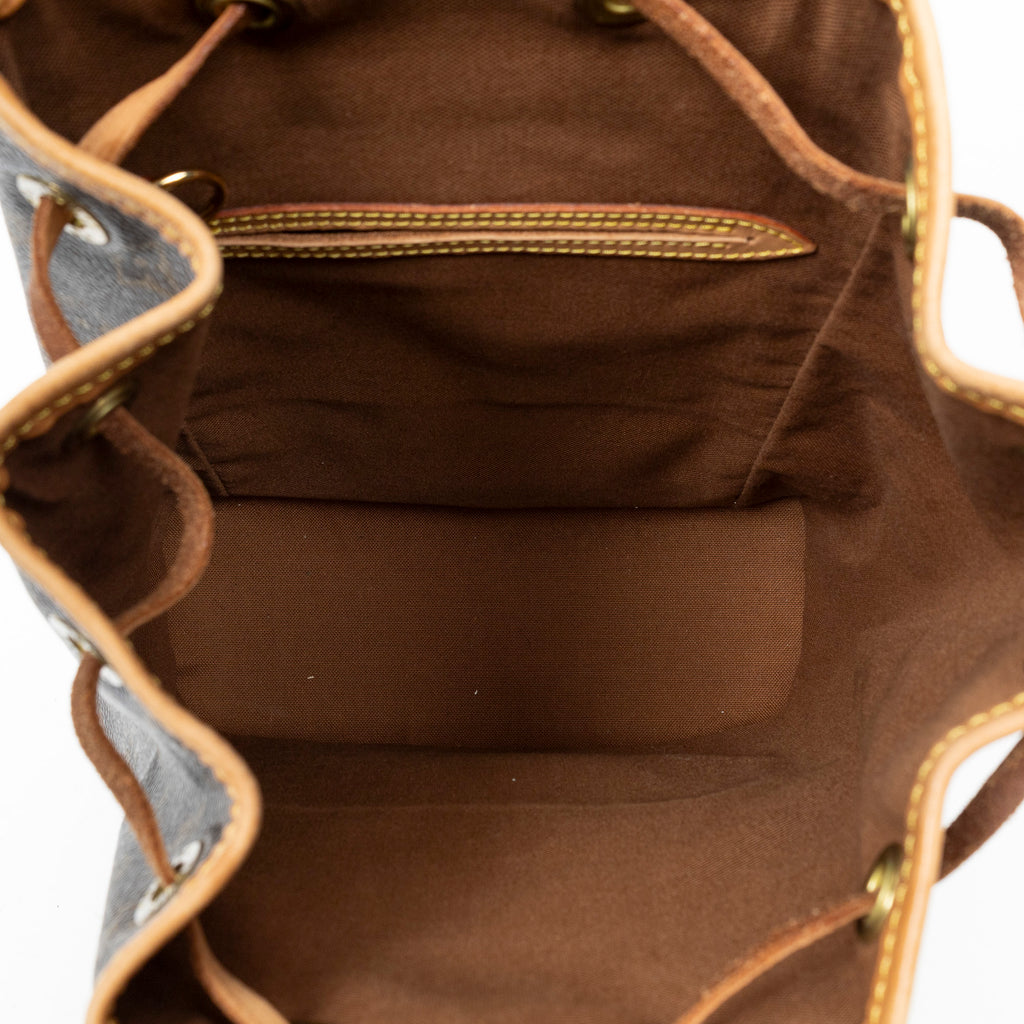 Backpack Montsouris MM Brown Monogram Canvas