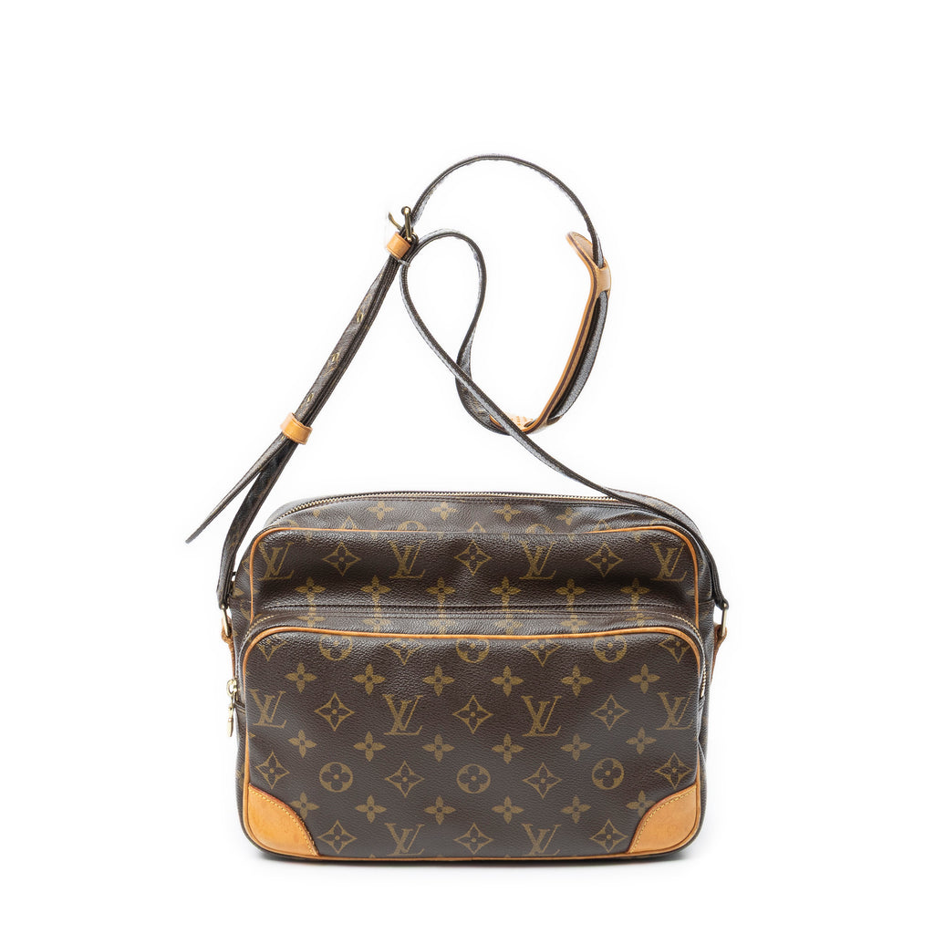 Shoulder Bag Nil Brown Monogram Canvas