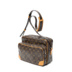 Shoulder Bag Nil Brown Monogram Canvas