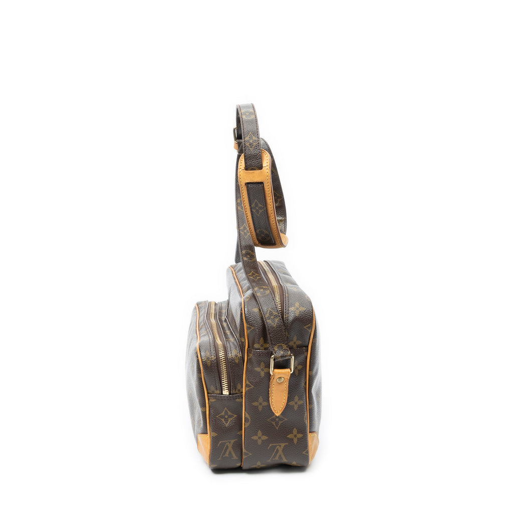 Shoulder Bag Nil Brown Monogram Canvas