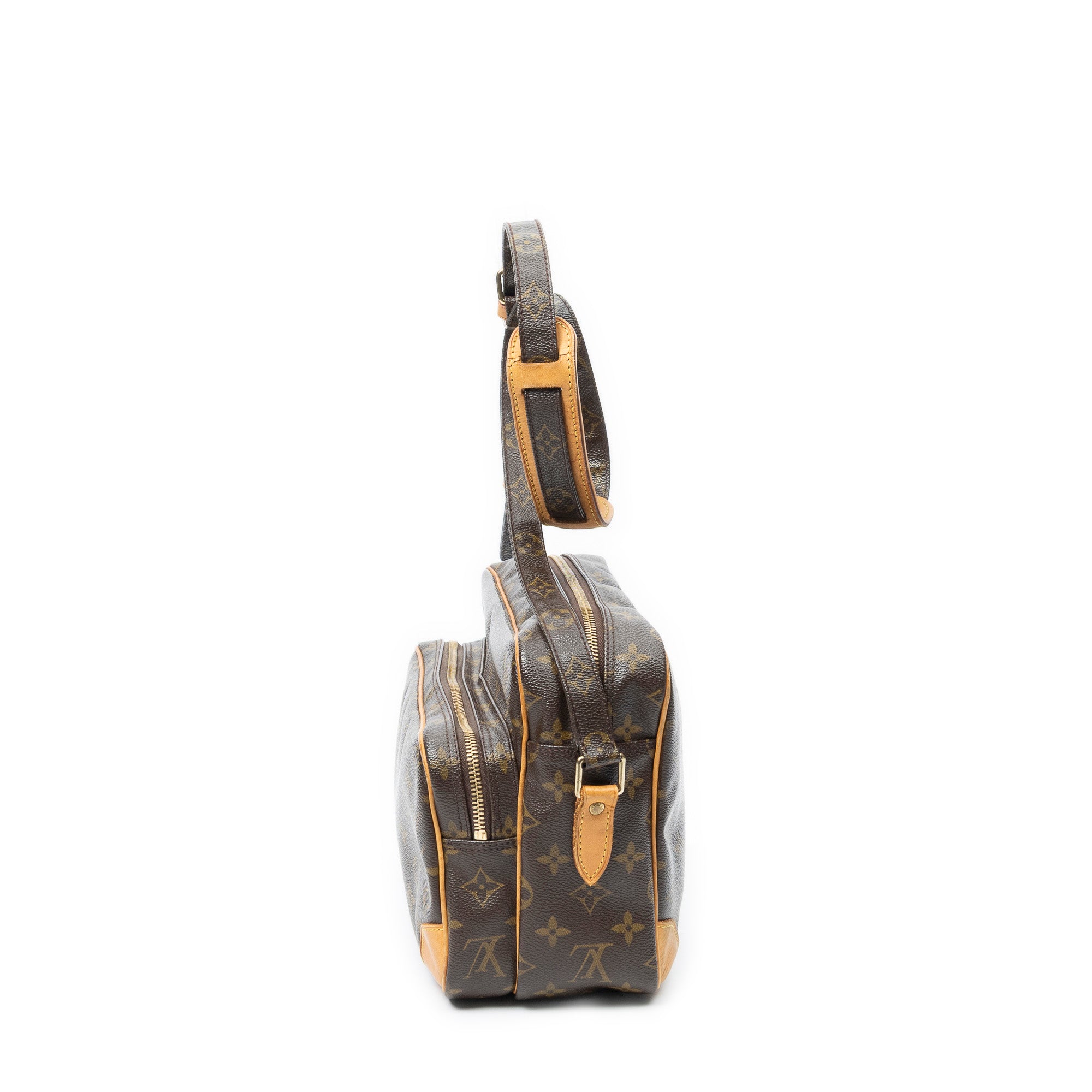 Shoulder Bag Nil Brown Monogram Canvas