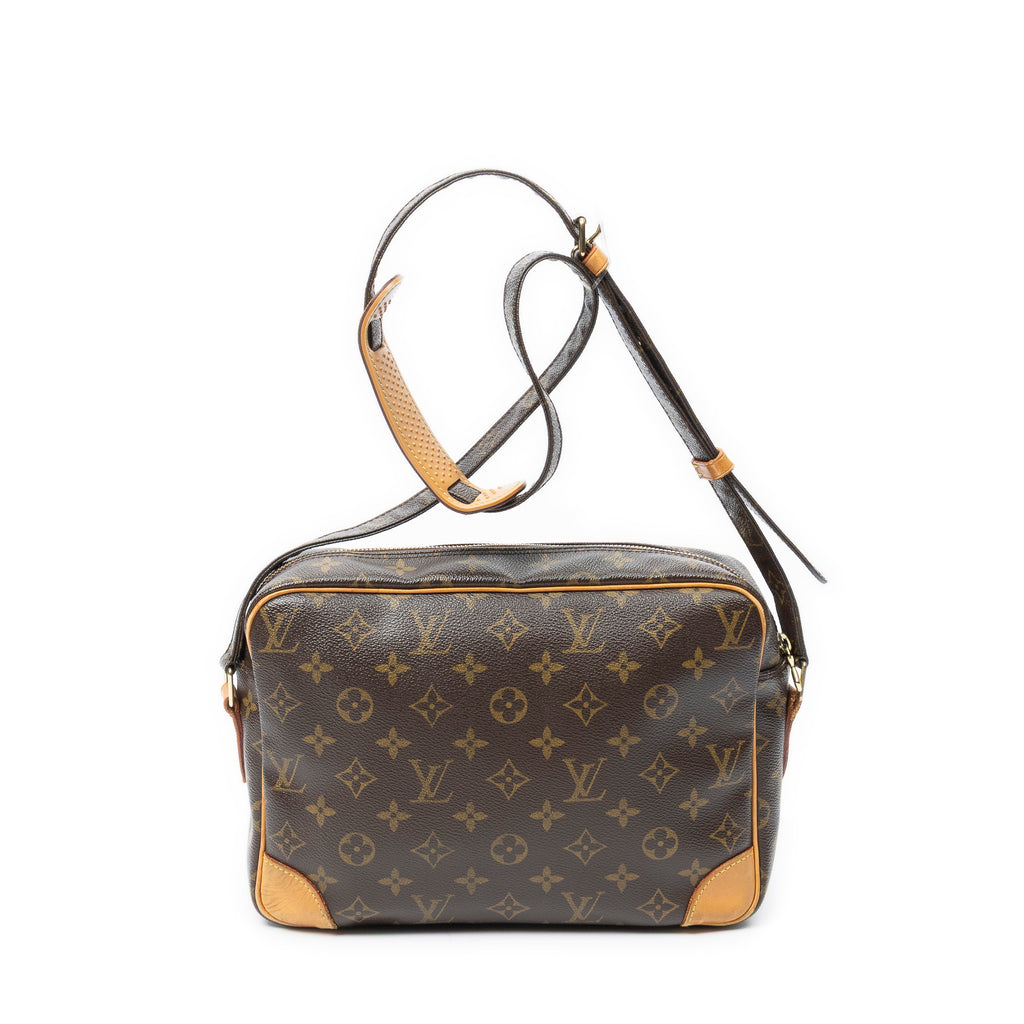 Shoulder Bag Nil Brown Monogram Canvas