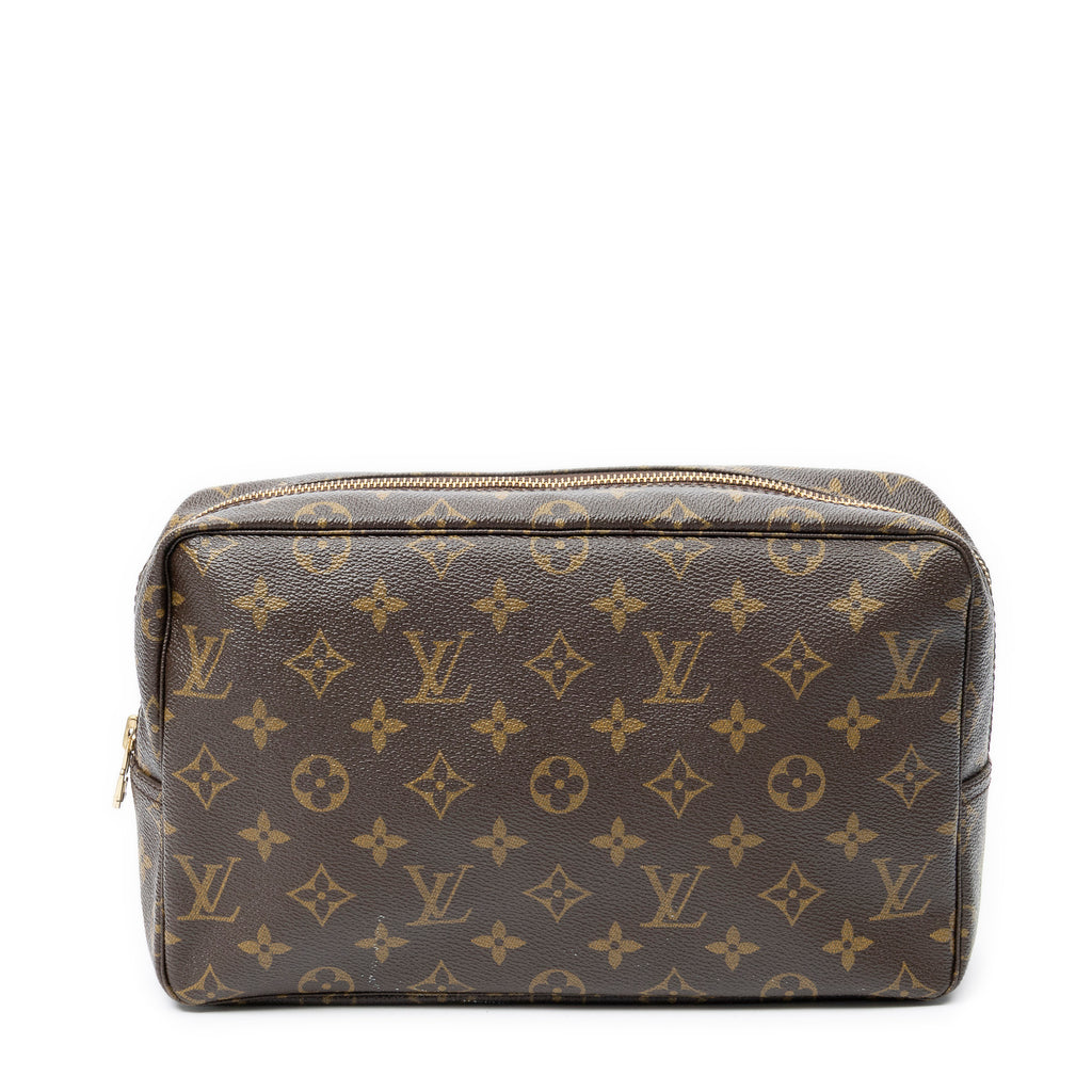 Pouch Toiletry Pouch GM Brown Monogram Canvas