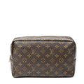 Pouch Toiletry Pouch GM Brown Monogram Canvas