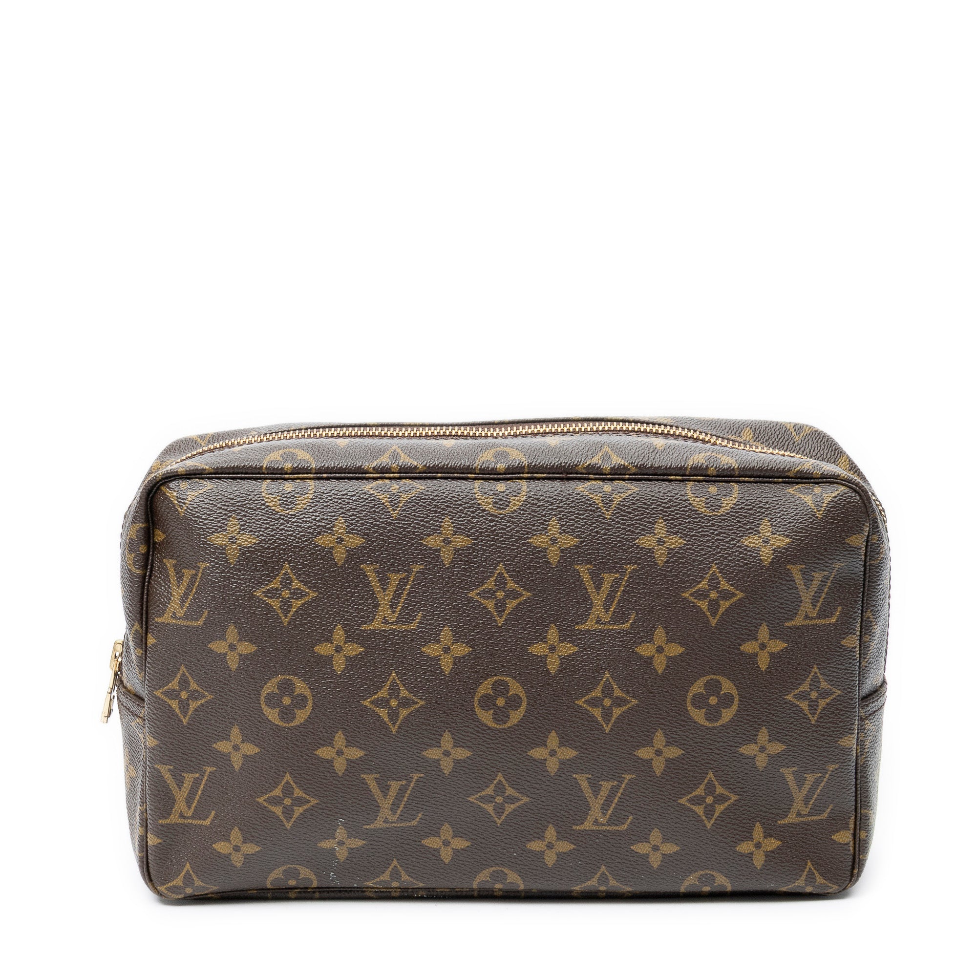 Pouch Toiletry Pouch GM Brown Monogram Canvas