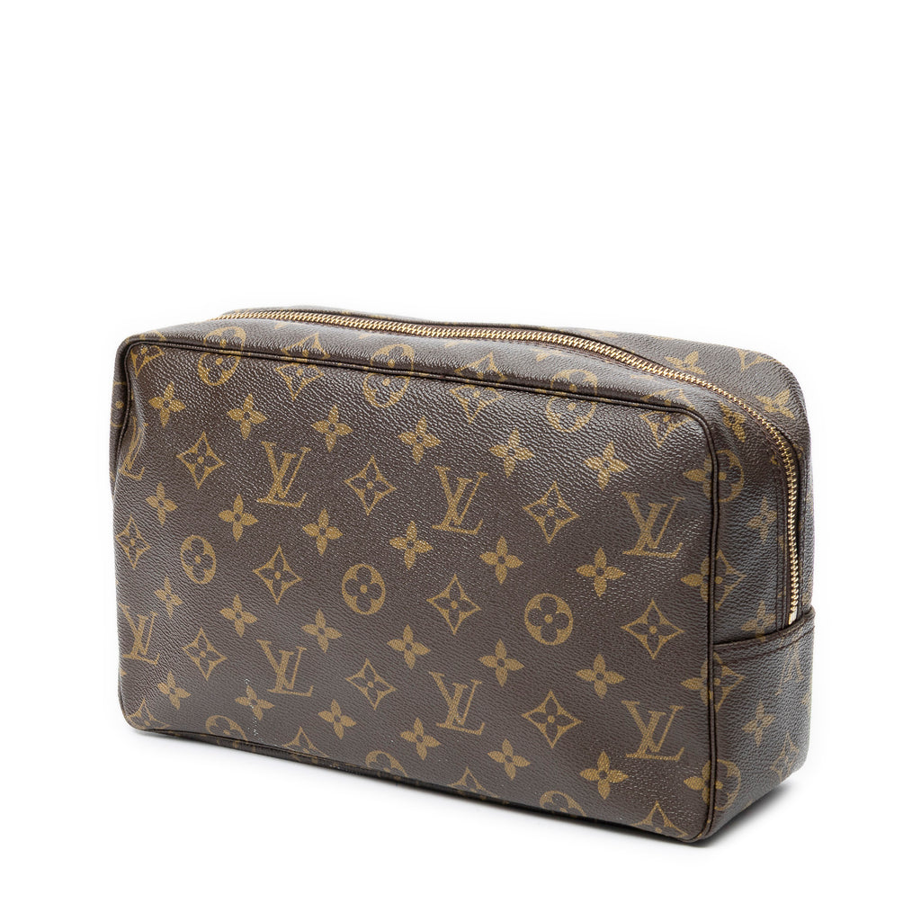 Pouch Toiletry Pouch GM Brown Monogram Canvas