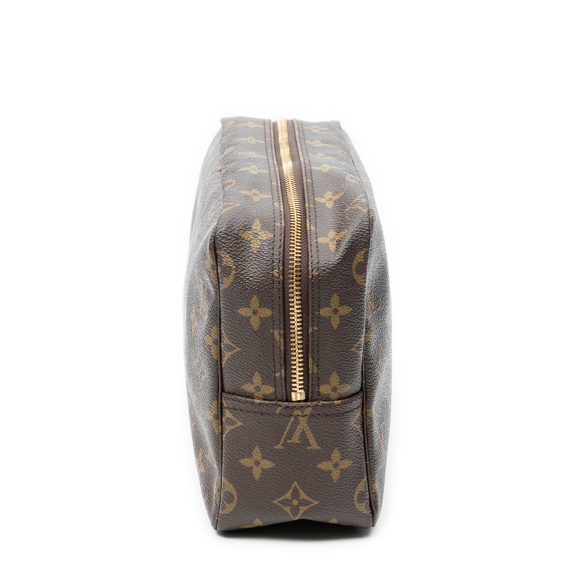 Pouch Toiletry Pouch GM Brown Monogram Canvas