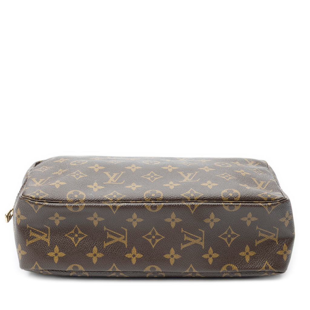 Pouch Toiletry Pouch GM Brown Monogram Canvas