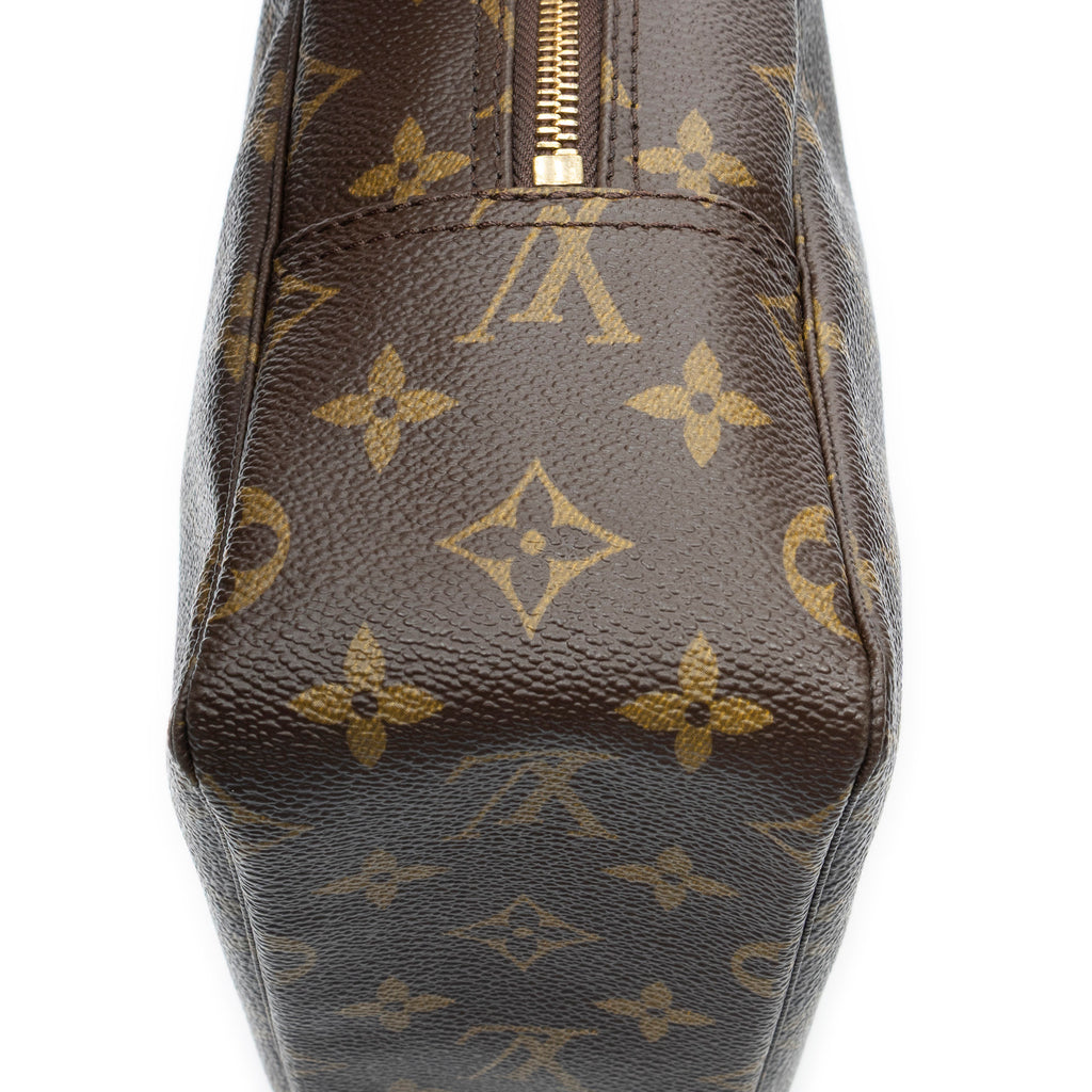 Pouch Toiletry Pouch GM Brown Monogram Canvas