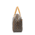 Handbag Deauville Brown Monogram Canvas