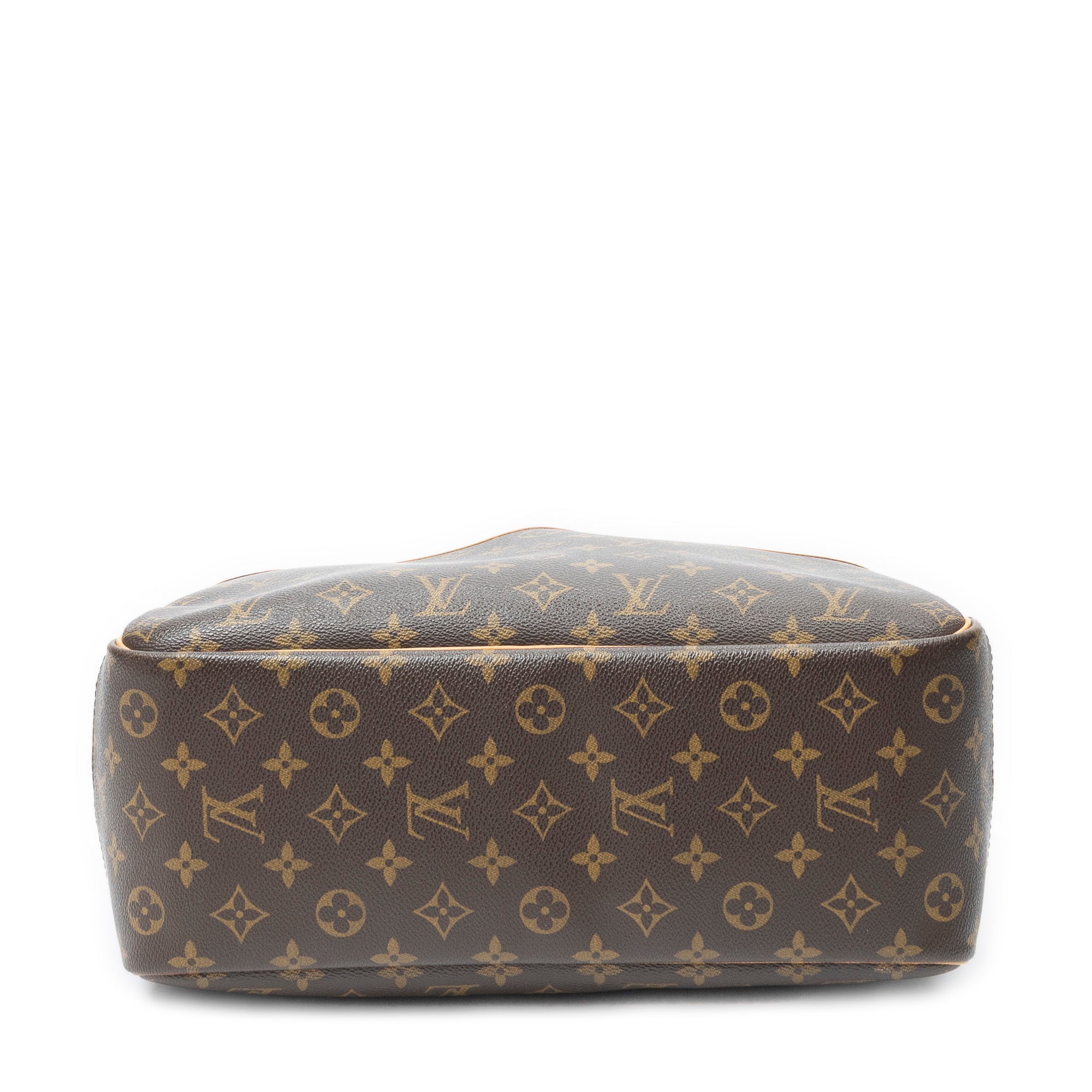 Handbag Deauville Brown Monogram Canvas