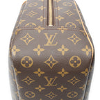 Handbag Deauville Brown Monogram Canvas