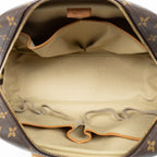 Handbag Deauville Brown Monogram Canvas