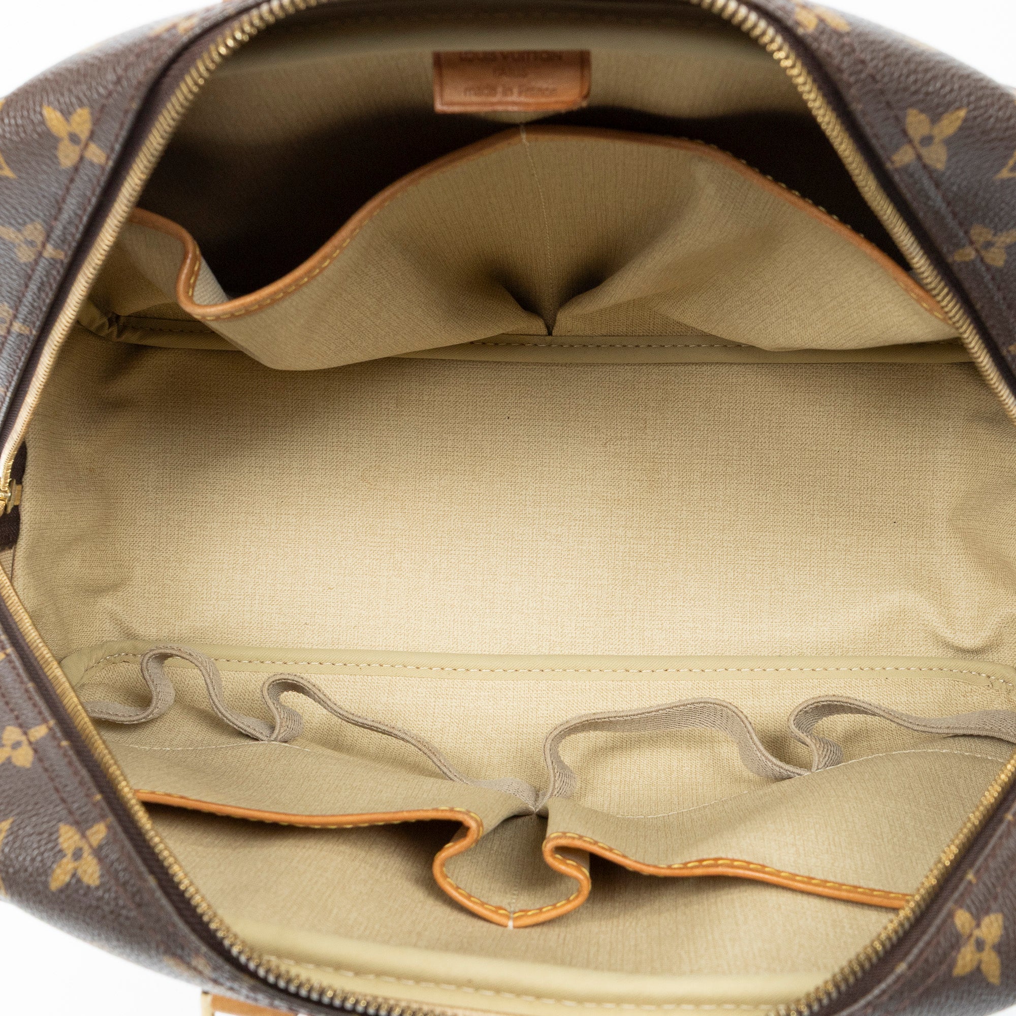 Handbag Deauville Brown Monogram Canvas