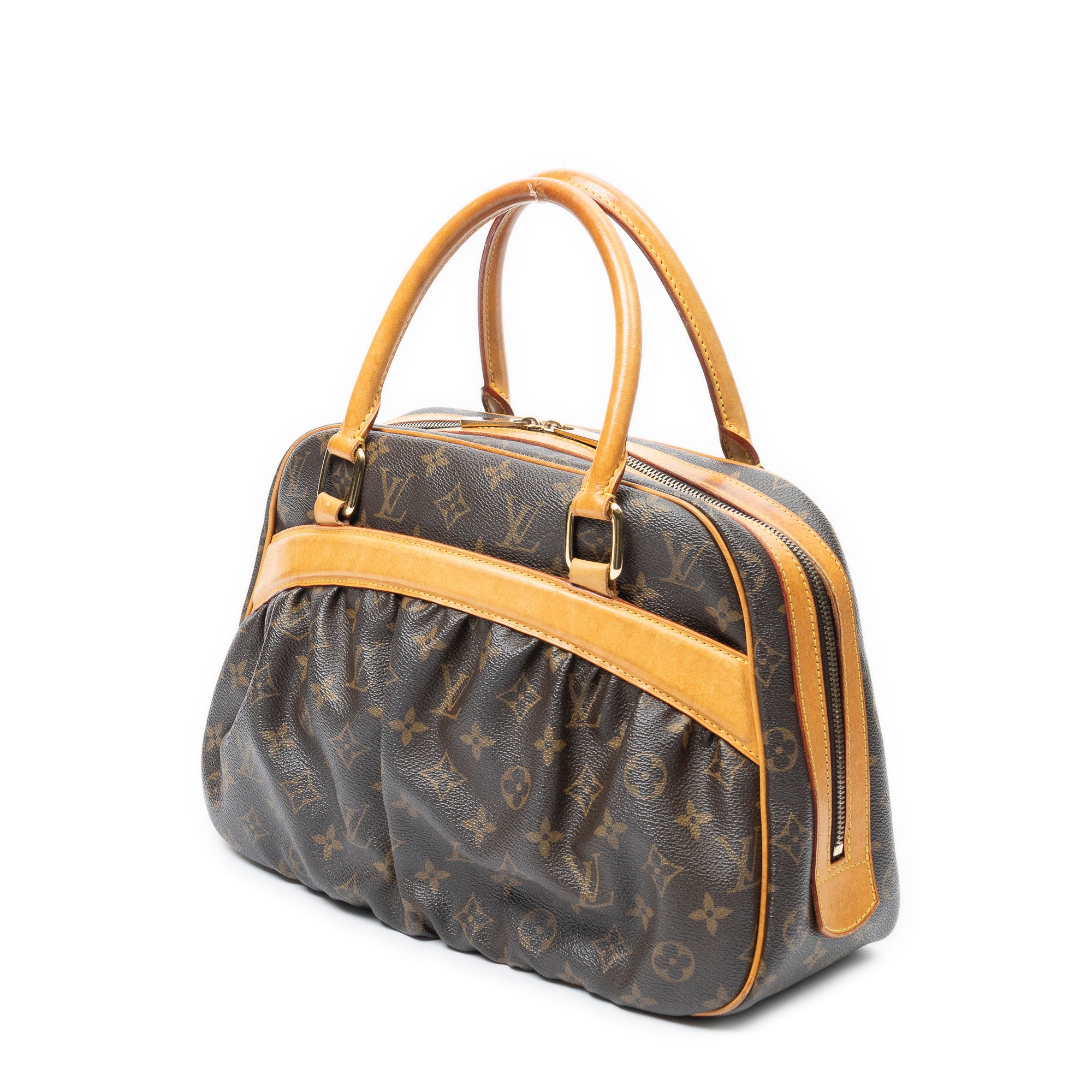 Shoulder Bag Mitzi Brown Monogram Canvas