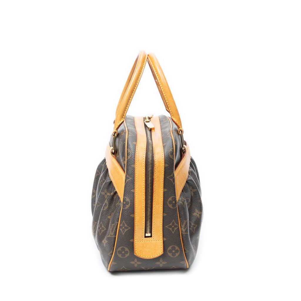 Shoulder Bag Mitzi Brown Monogram Canvas