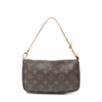 Pouch Pochette accessoires Brown Monogram Canvas