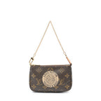 Pouch Mini Pochette Accessoires Brown Monogram Canvas