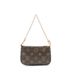 Pouch Mini Pochette Accessoires Brown Monogram Canvas