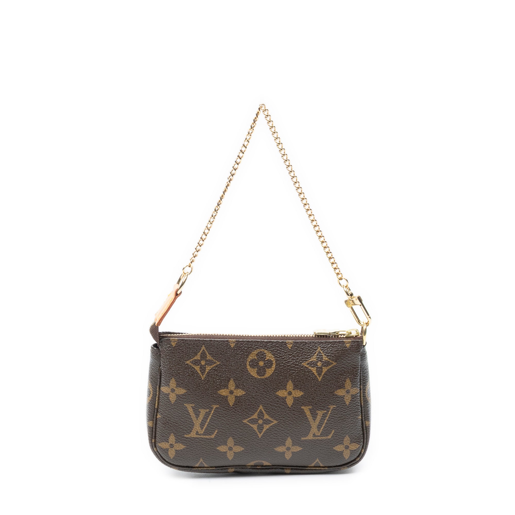 Pouch Mini Pochette Accessoires Brown Monogram Canvas