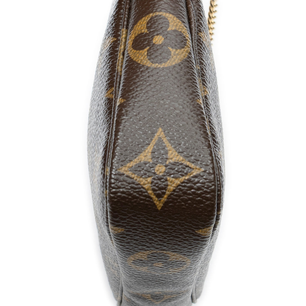 Pouch Mini Pochette Accessoires Brown Monogram Canvas