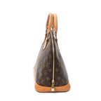 Handbag Alma PM Brown Monogram Canvas