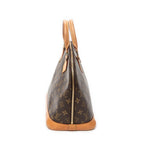 Handbag Alma PM Brown Monogram Canvas