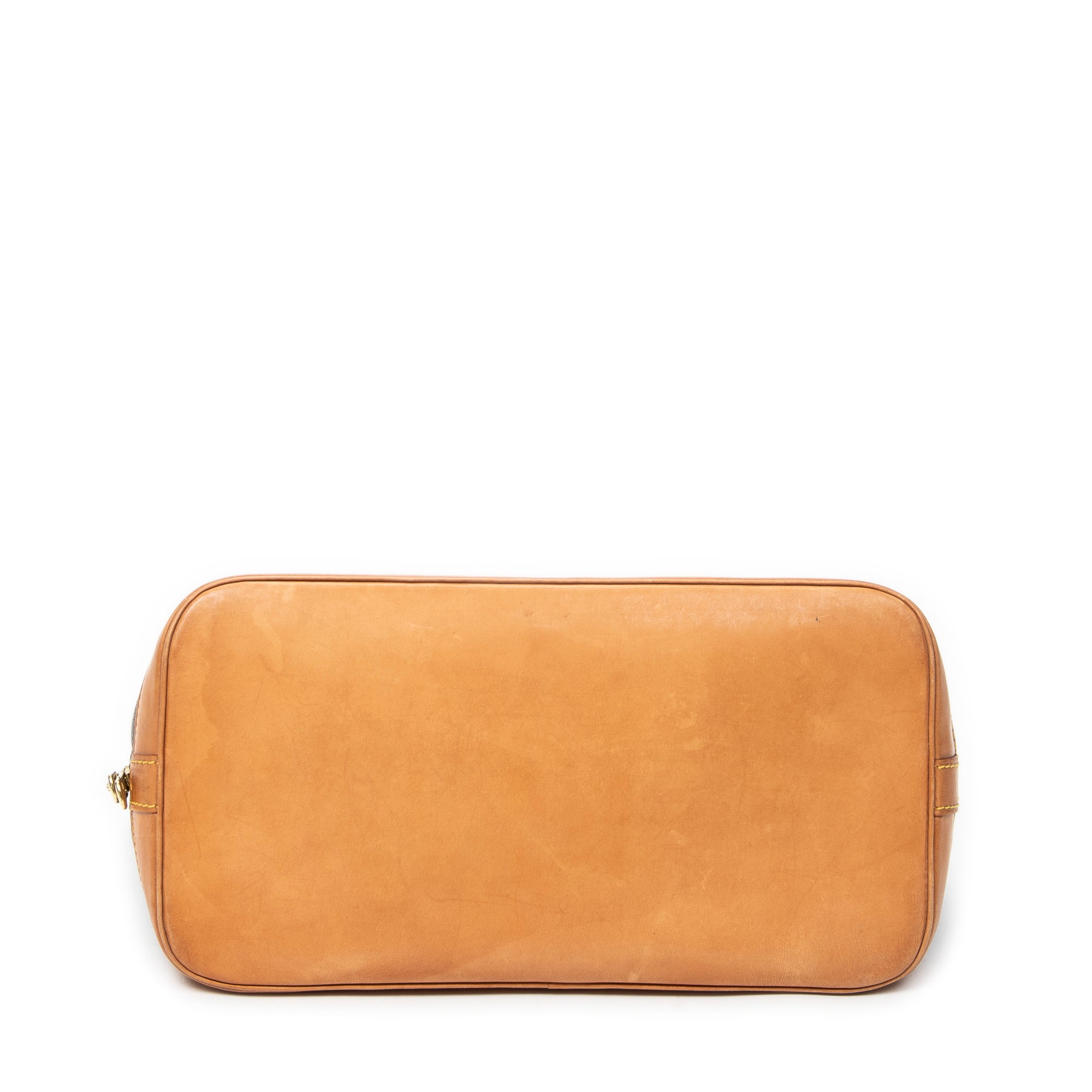 Handbag Alma PM Brown Monogram Canvas