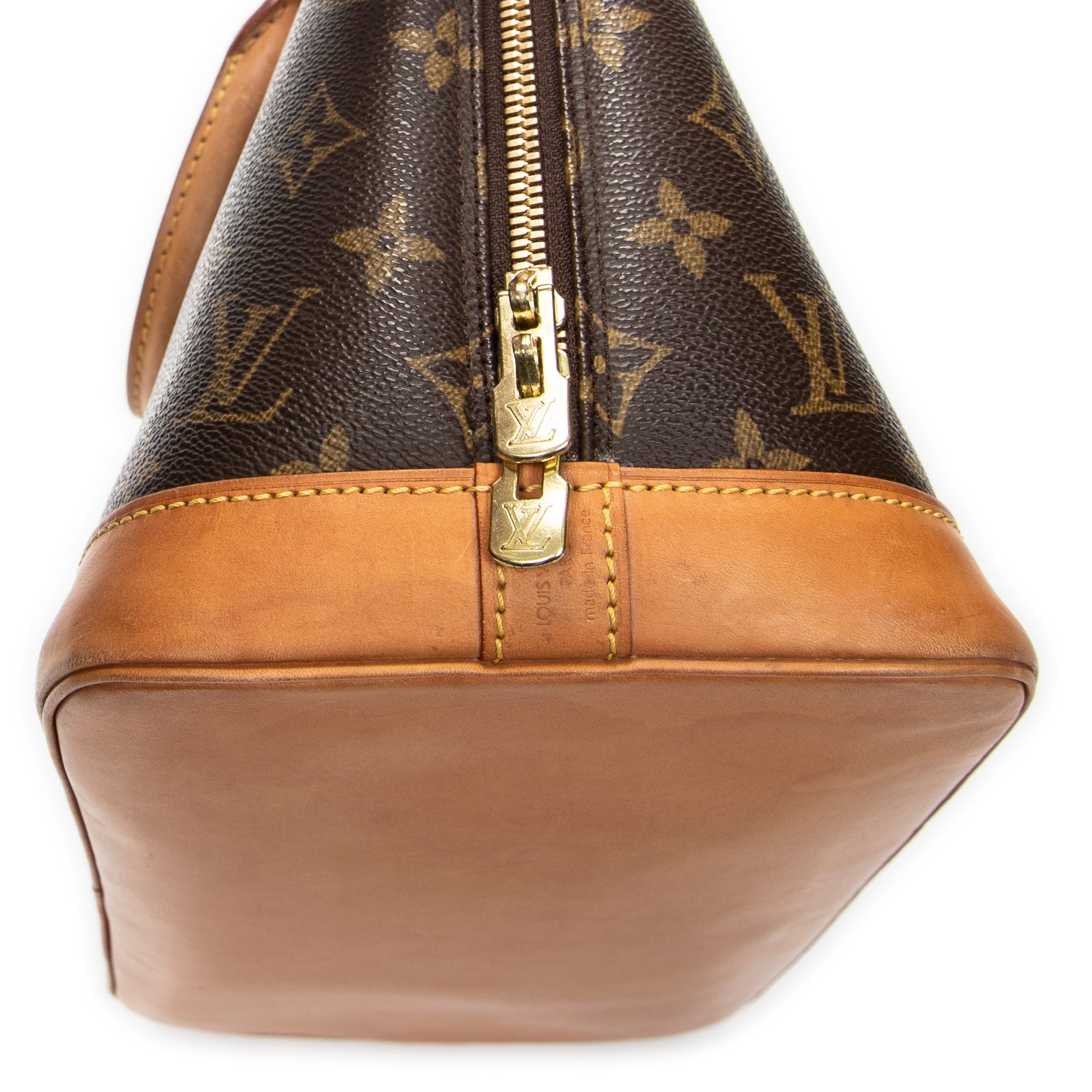 Handbag Alma PM Brown Monogram Canvas
