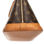 Handbag Alma PM Brown Monogram Canvas