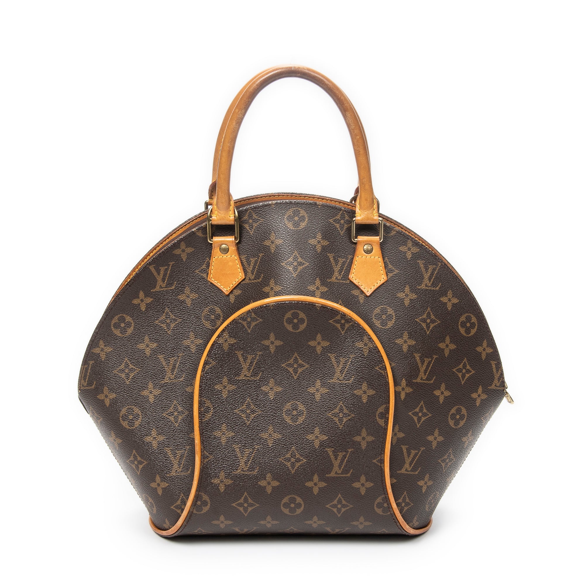 Handbag Ellipse MM Brown Monogram Canvas