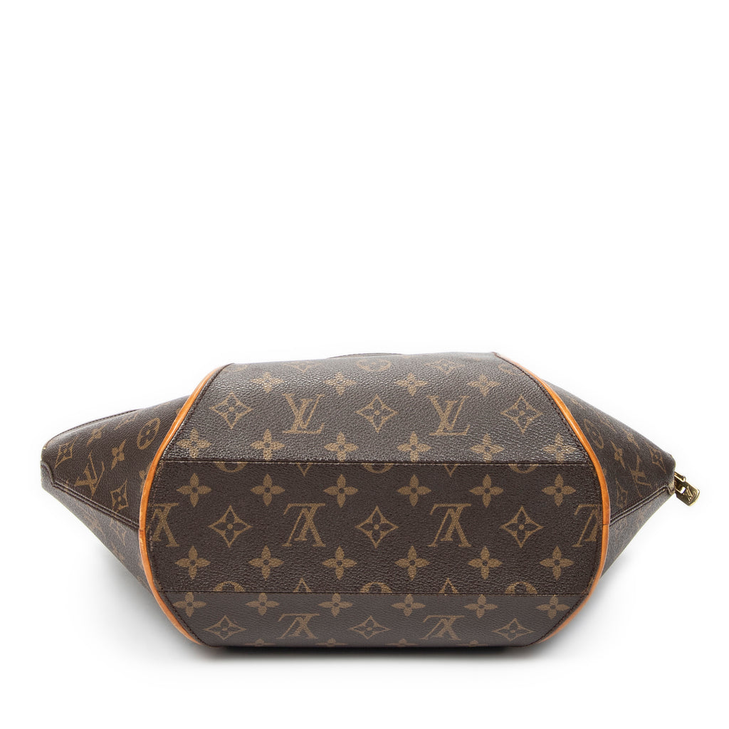 Handbag Ellipse MM Brown Monogram Canvas