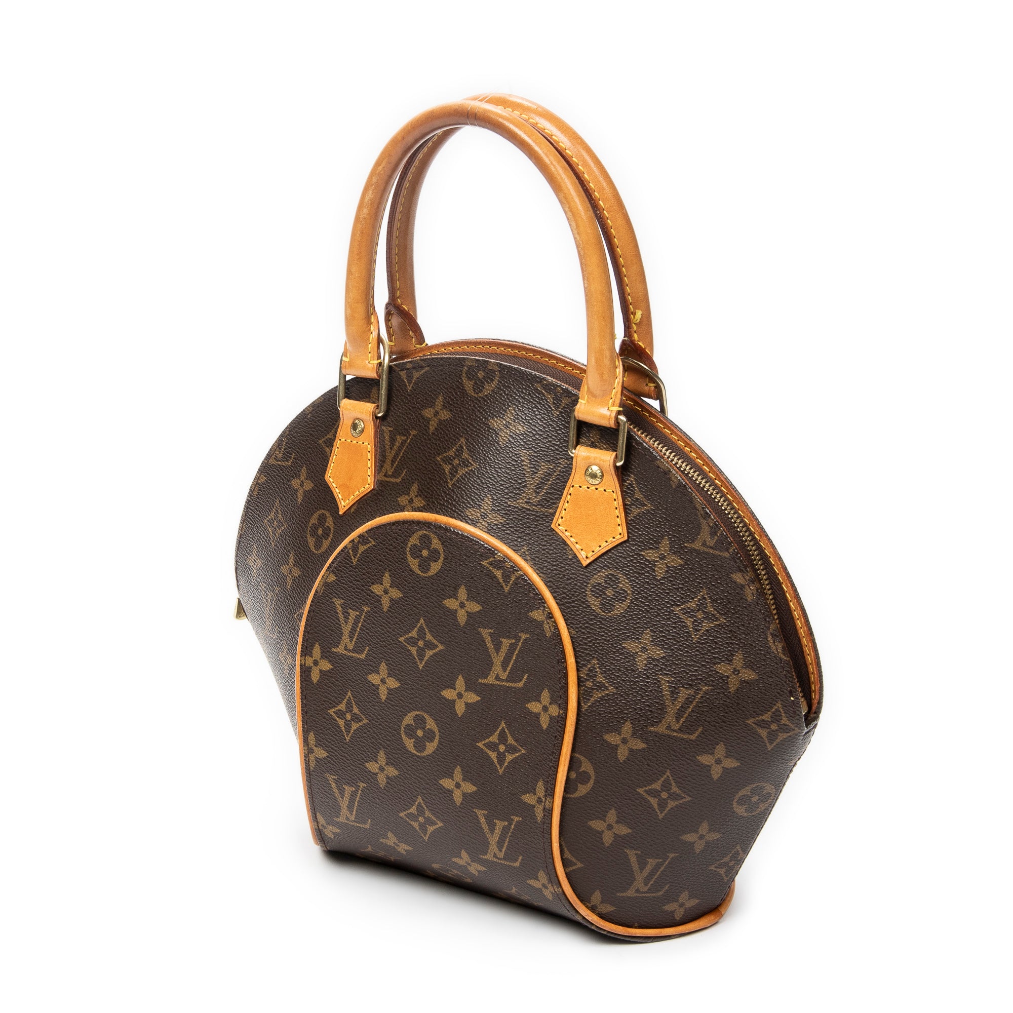 Handbag Ellipse PM Brown Monogram Canvas