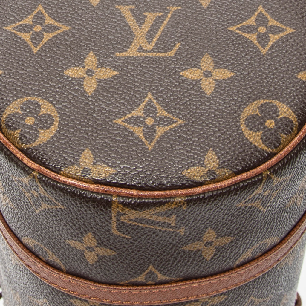 Handbag Papillon 26 Brown Monogram Canvas